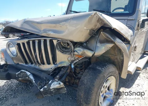 2004 Jeep Wrangler Sahara from USA, damaged, VIN 1J4FA59S94P770777